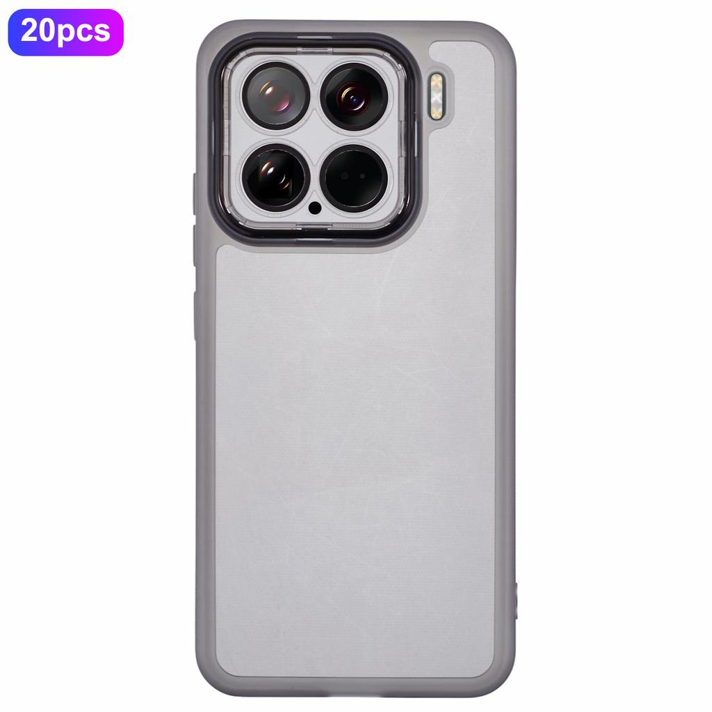 Bulk Purchasing 20Pcs For Xiaomi 15 Case Electroplated Camera Frame TPU Phone Cover Precise Cutouts