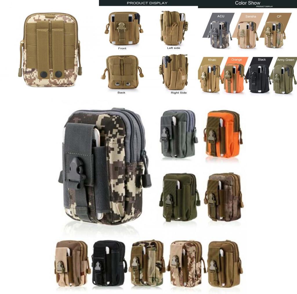 Multipurpose Waterproof Tactical Fanny Pack With Spacious Compartments For Military Use