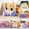 Ouran High School Host Club Case Plush Fabric Soft Pillowcase Double Sided Print Cushion Cover Household Gifts