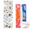 Set of 10 Saran Wrap Ziploc Bags with Gift Tags (Asahi Kasei Kitchen Gift Set) for Moving, Greetings, Small Gifts, Prizes, and Events.