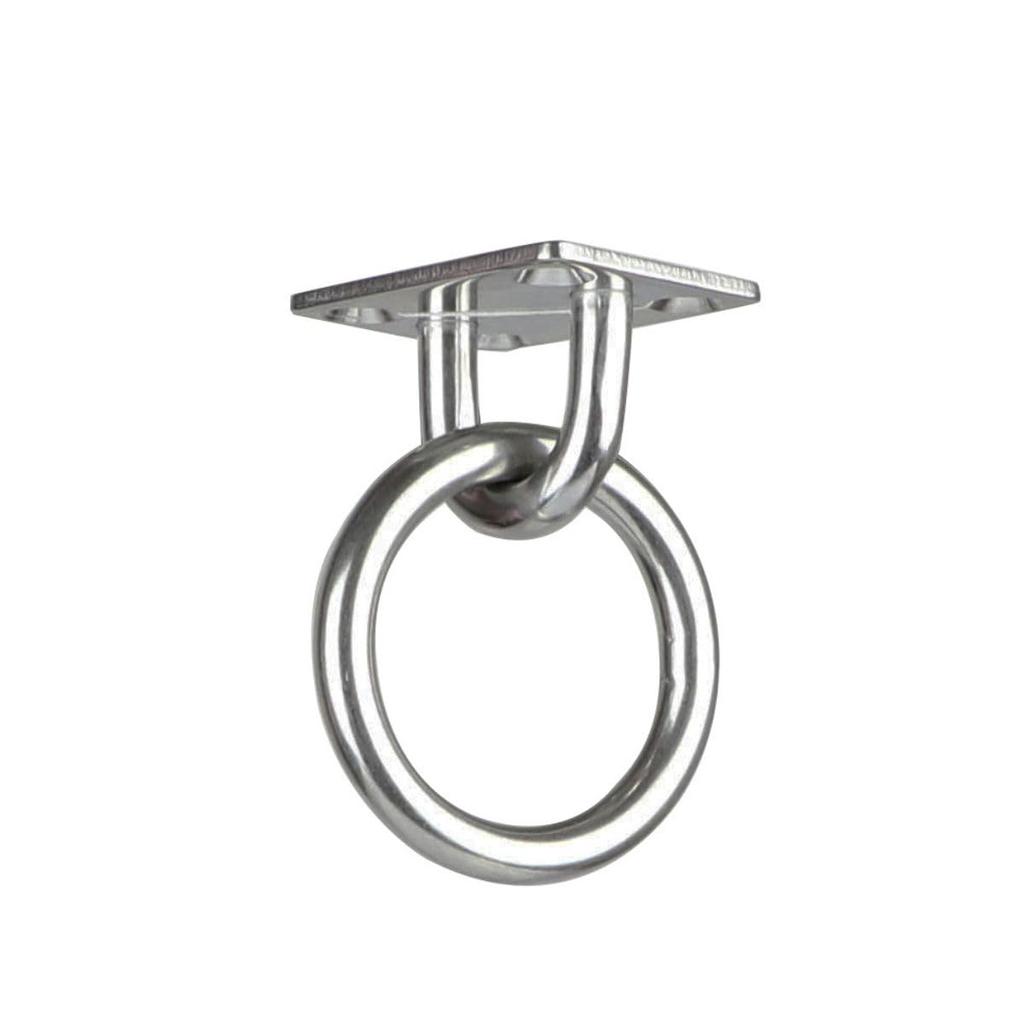Stainless steel mounting hardware set for hammock (fittings, screws, anchors,