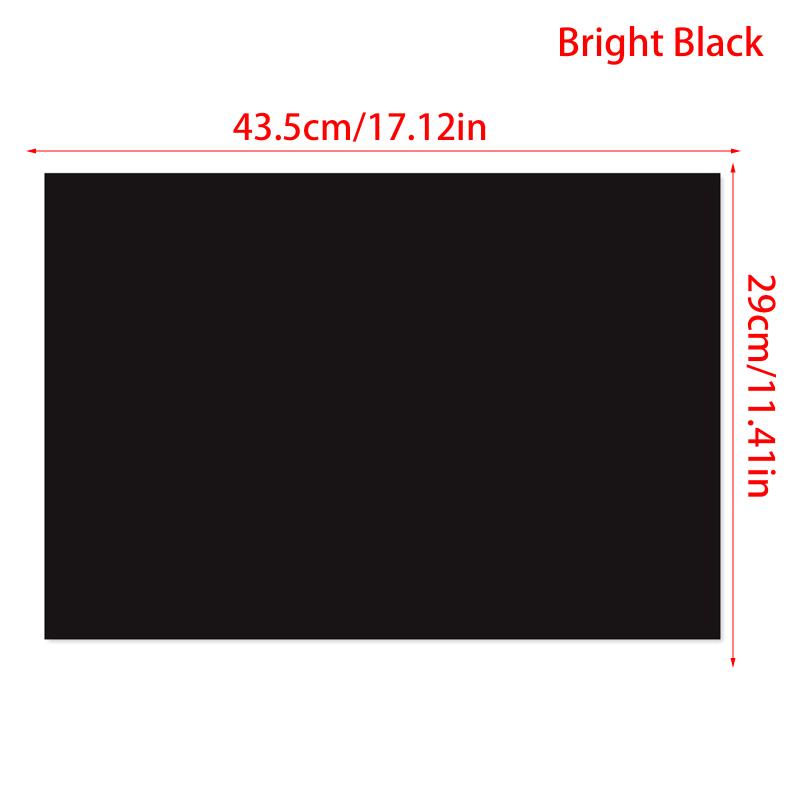 Blank Guitar Pickguard Material 435X290X2.3Mm For Electric Guitar Bass Parts Diy, Black 3Ply /Black 1Ply/White 3Ply /White 1Ply BK1