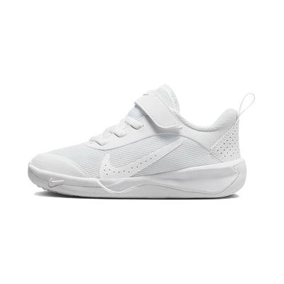 Omni Multi Court Slip Resistant Cushioning Abrasion Resistant Low Top Kids Lifestyle Shoes White DM9026-100