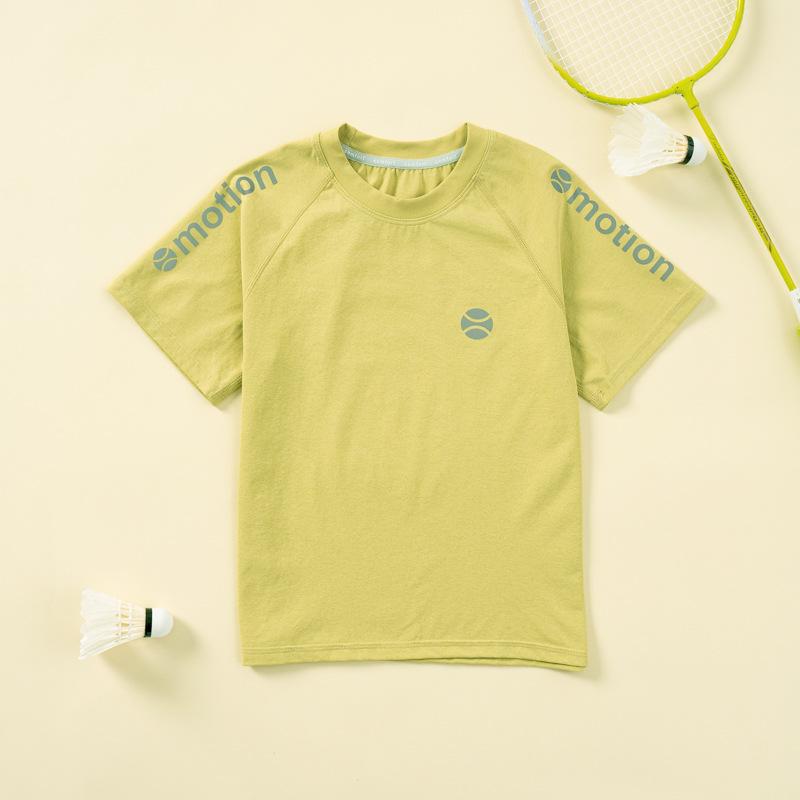 Kinder Kurzarm-T-Shirt Schnelltrocknend - Atmungsaktives, Locker geschnittenes Sommeroberteil für Mädchen und Jungen