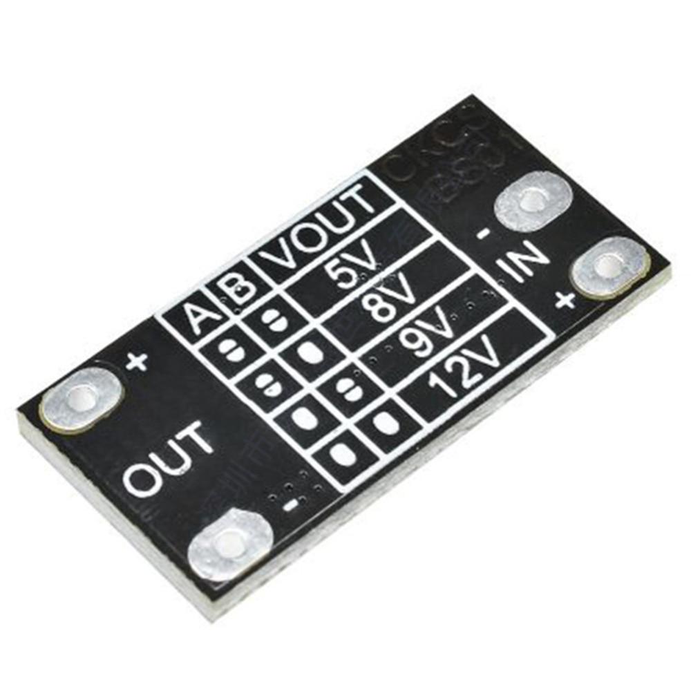 5PCS Newest Multi-function Mini Boost Module Step Up Board 5V/8V/9V/12V 1.5A LED Indicator Diy Electronic Voltage Module