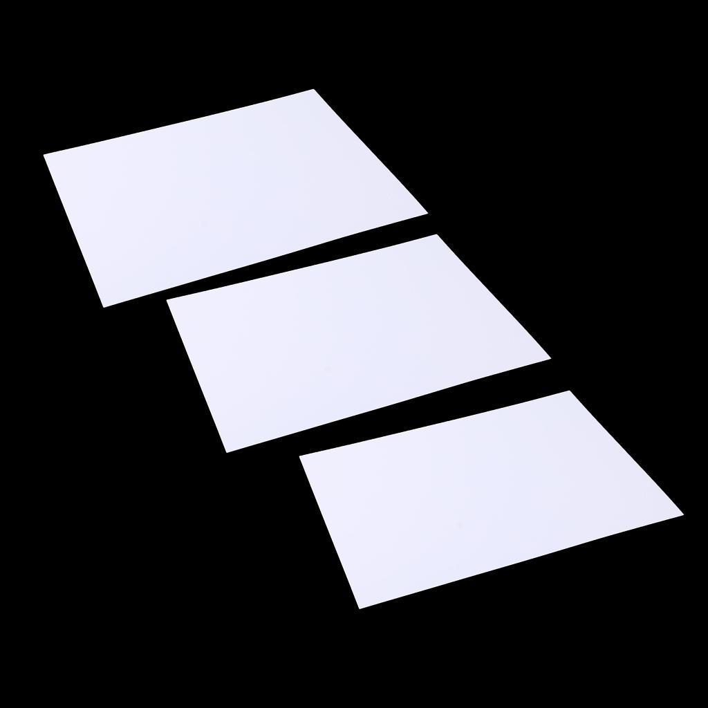 

3X DIY Shrink 0x21cm Printable Sheet Rough Polish