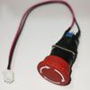LA22-16Y-11ZS Emergency Stop Button: Compact Mushroom Head, Single Open/Close Function for Charging Pile