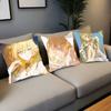 Aglaea Anime Honkai Star Rail Pillow Case Fashion Square Pillowcase Bedroom Sofa Room Ins Decoration Leisure