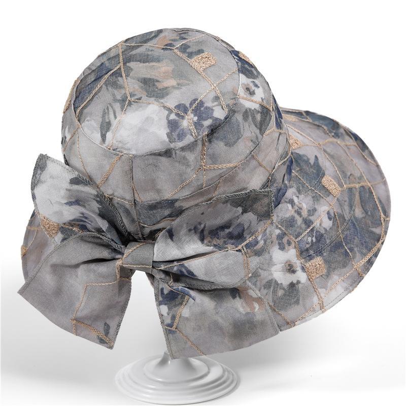 Sunshade Women Summer Sun Hat for Middle-aged and Elderly Outdoor Foldable Fisherman Hat