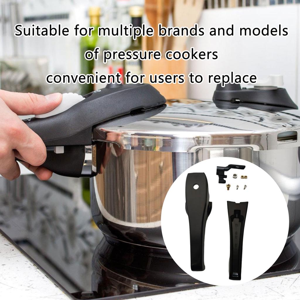 Universal Pressure Cooker Handle Replacement Kit Stainless Steel Grip for Safe Comfortable Cooking Experience 18-22cm