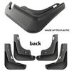 Set of 4 For MG ZS MK2 PRO 2024 2025 2026 Hybrid Petrol Mud Flaps Splash Guard Mudguard Fender Cover Front Rear
