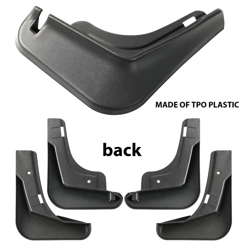 Set of 4 For MG ZS MK2 PRO 2024 2025 2026 Hybrid Petrol Mud Flaps Splash Guard Mudguard Fender Cover Front Rear