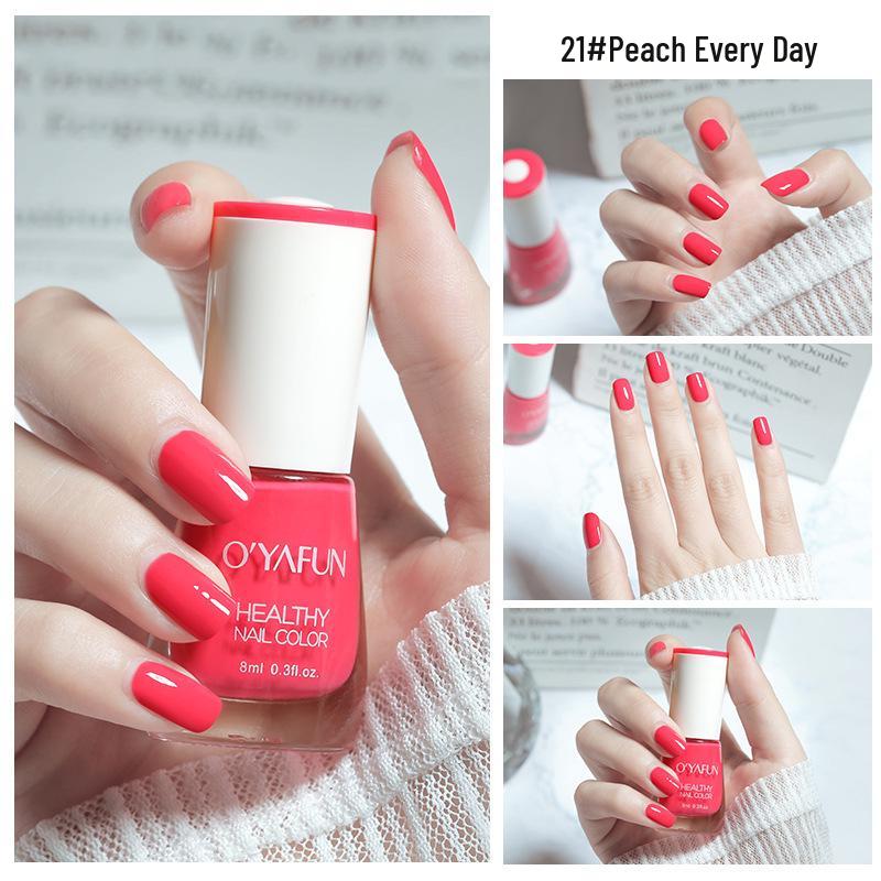 Peel-Off Water-Based Long-Lasting Nail Polish – Summer Collection