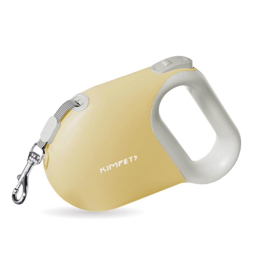 Dog ft For Small and Medium Automatic Nylon Reflective Lightweight ft [Pawspick] Lead, Retractable, 16.8 (5 m), Dogs, Winding, Tape, Pause, One-Touch