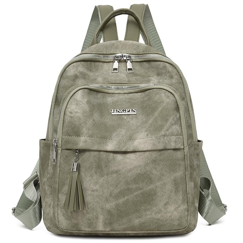 Tassel Women's Large Capacity Backpack