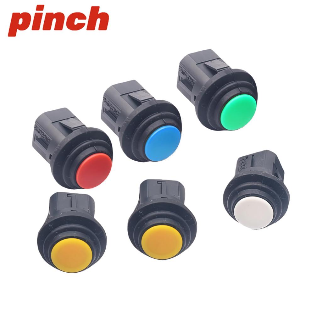 14MM Round Waterproof Snap-in Switch, 2-Pin, Normally Open, Self-Reset, Self-Locking Button