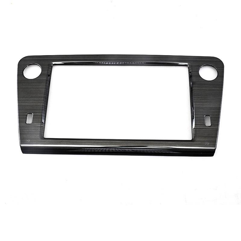 For Skoda Octavia 2018 2019 Accessories Car Interior Center DVD Navigation Panel Cover Decor Protection