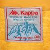 Kappa 90s Made in Italy Old Long sleeve sweat trainer 48 yellow Men's Used