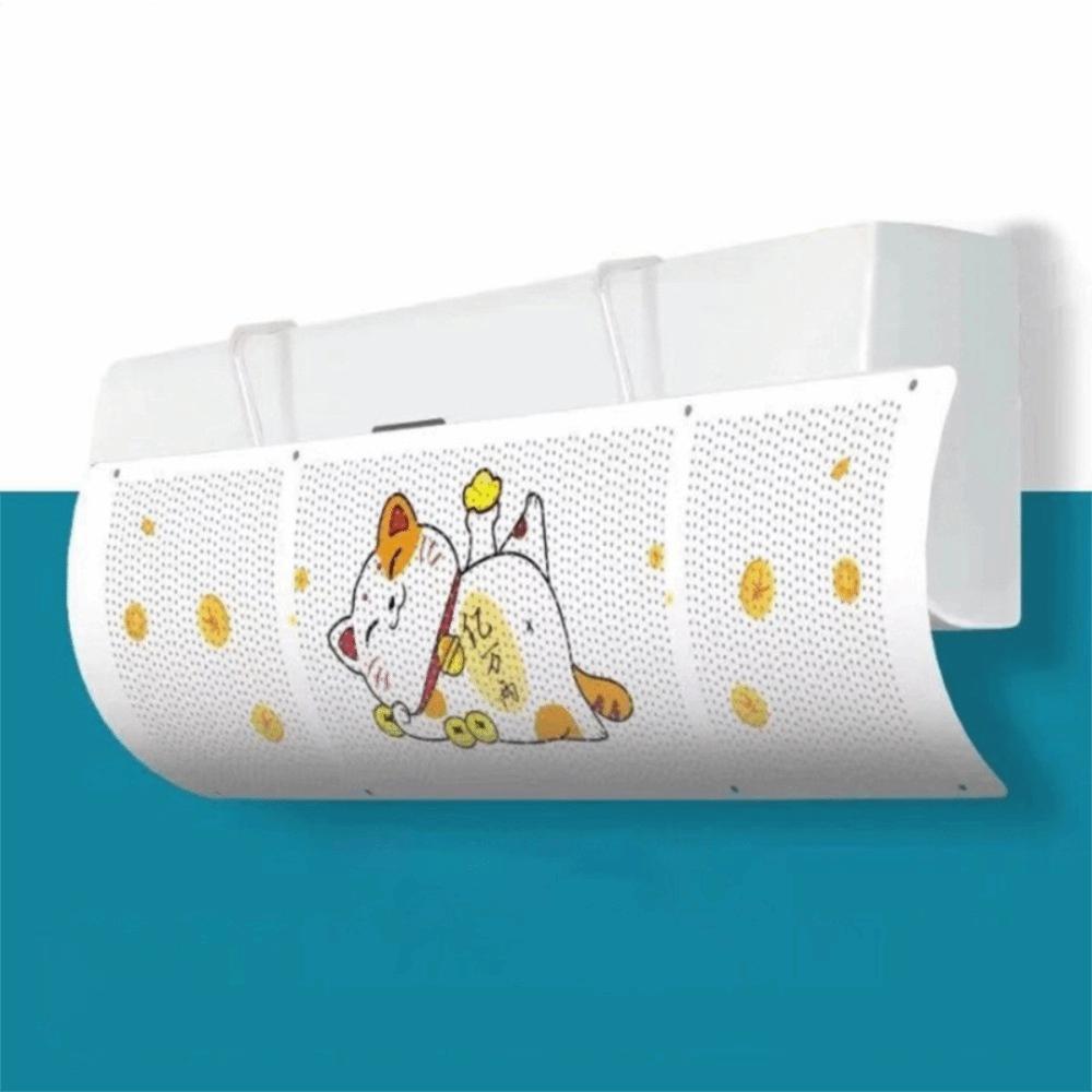 Blow-Proof Wind Guide Cover Universal Adjustable Deflector Outlet Baffle Air Conditioner Outlet