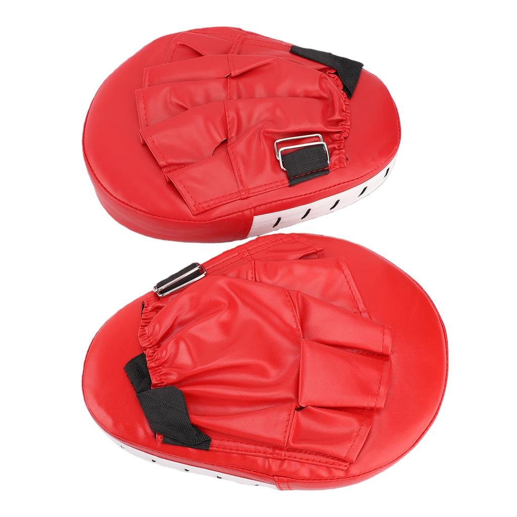 Boxing Gloves and Punching Mitts Set for Kids PU Leather Boxing Training Set with Hand Wraps for Karate Muay Thai Taekwondo