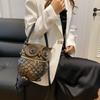 Personality and Creativity Owl Small Bag Women's 2025 New European and American Fashion Ins Net Red Chain Crossbody Small Round Bag