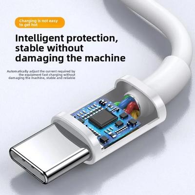 USB A To Type C Fast Charging Cable 5A PD for Samsung Galaxy S24 iPhone 15 Plus Xiami Poco X6 Huawei Nova 12 Android Accessories