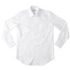 HITOYOSHI Long Sleeve Dress Sizes 6 White Sizes Cotton Men's Shirt, SHB, (Semi-Wide, Twill, 41-84), 100%