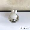 Toilet Handle Toilet Press Button Heart Shaped Press Tank Push Switch Toilet Bathing Room Decoration Water Press Flush Button