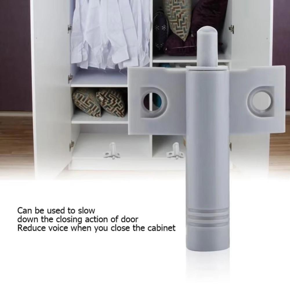 10Pcs Self Rebound Cabinet Door Damper Plastic Cabinet Stopper New Cabinet Door Buffer for Wardrobe