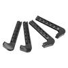 2 Pairs Skate Guards Portable Ice Skate Blade Covers Adjustable Ice Skate Blade Protector for Hockey Skates Figure Skates Ice Skates Black