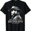 Chemise Une Pièce Imprimée Yellowstone, T-shirt Unisexe à Col