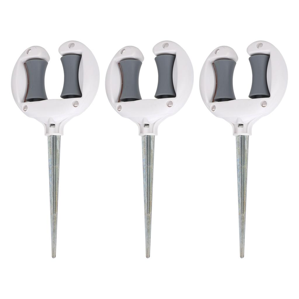 Gartenschlauchführung Nageloberrolle Weiche Wasserrohrpositionierung Spitzkopf Rasenschlauchführung Spikehalter