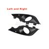 New For Citroen DS4 2011-2015 Front Bumper Fog Lamp Grille Trim Left or Right ABS Black 745375 Easy Installation Car Accessories