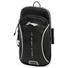 New LiNing Li Ning Running Collection Polyester Arm Bag Cell Phone Pouch Regular Unisex Black ABDU303-1
