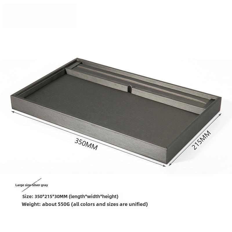 Digu PU Leather Jewelry Display Tray for Rings and Bracelets