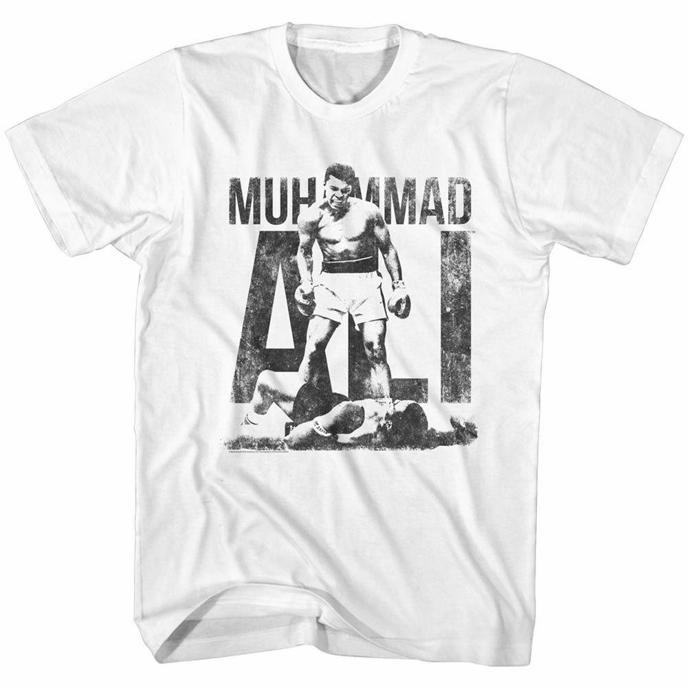 Muhammad Ali Win Wear White Adult T-Shirt M