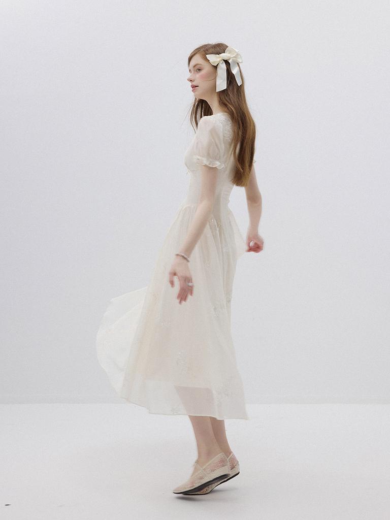 Sinseuden Elena Floral Long Dress