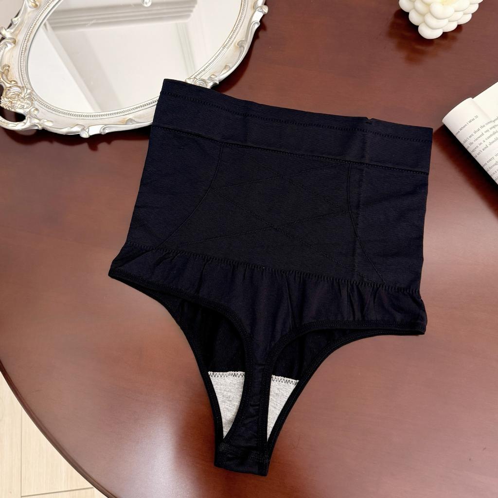 Damen High Waist Formende Taille Hochelastisch Weich High Waist Tanga Unterwäsche