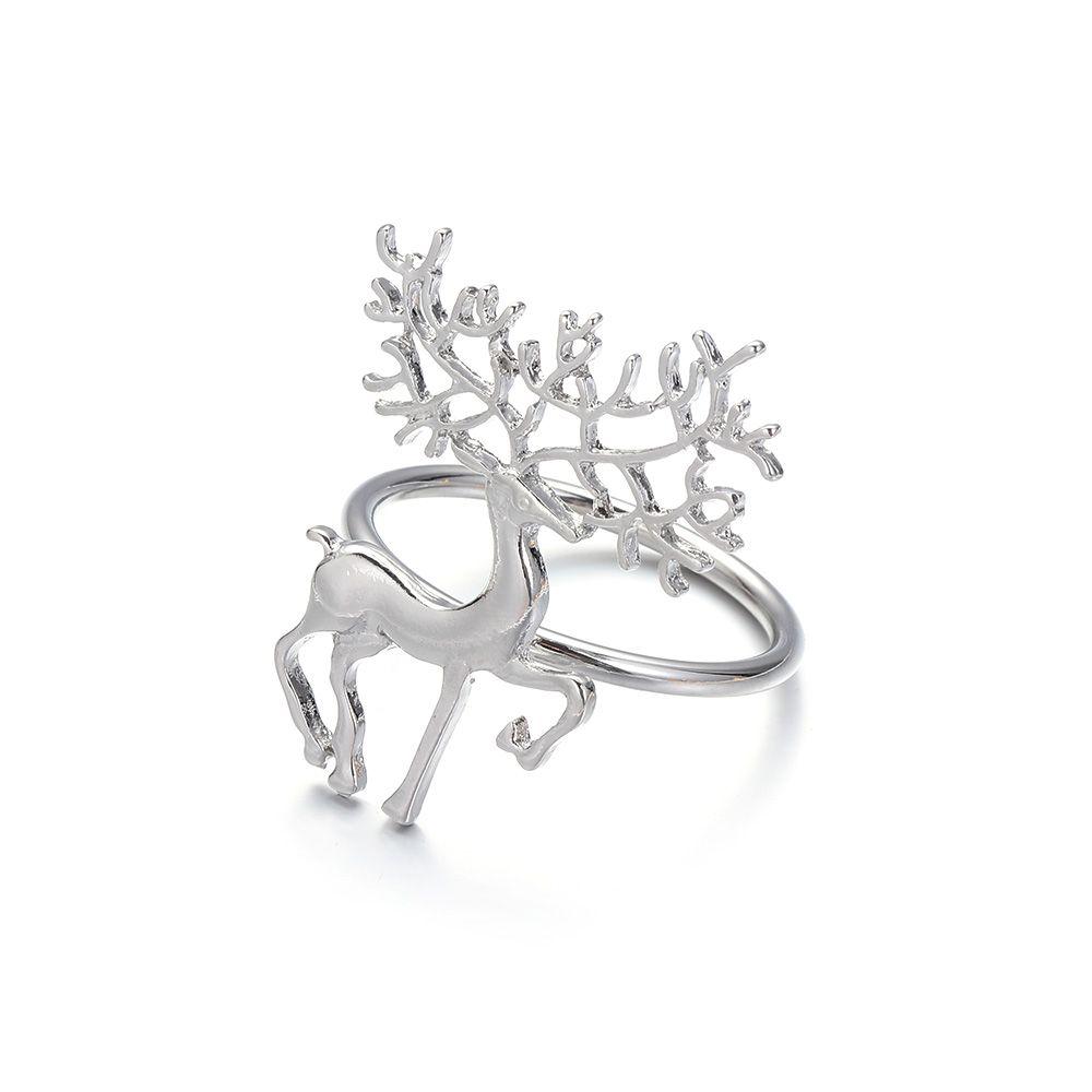 DIY Craft Wedding Supplies Christmas Supplies Napkin Rings Table Decoration Christmas Napkin Ring