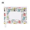 1PC Wet Wipes Bag Portable Flip Cover Snap-Strap Cosmetic Pouch Cute Baby Tissue Box Outdoor Cute Stroller Carrying Case Acces