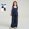 Montagut Girls' Sleeveless Top & Straight Pants Summer Set