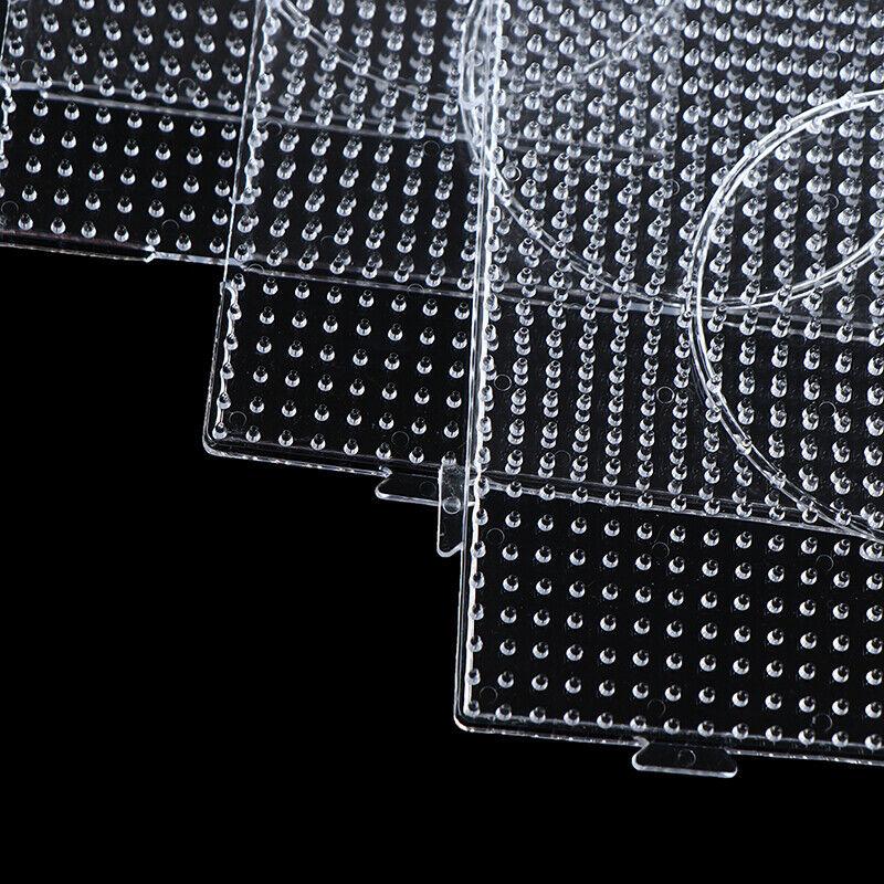 4pcs Hama Beads Pegboards 15cm Beads Template for Making Iron Bead Boards Creative Handmade Craft Toy Gift Pixel Puzzle Pegboard