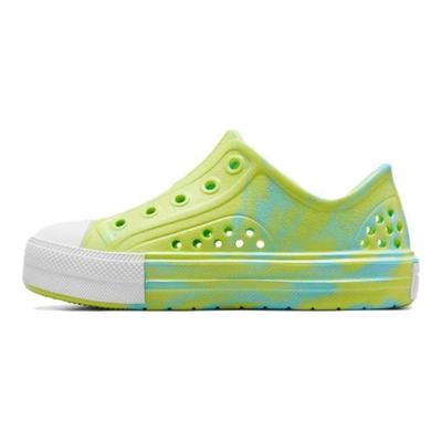 Chuck Taylor All Star Play Lite CX Low PS Triple Cyan Slime Kinder-Sneaker Grün Slime-Hellweiß A07420C
