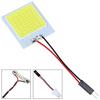 [TradeWind] 48-LED Interior Light, Trunk/Footwell Light, Flat, White COB, Super Bright, T10 12V Socket Included, 10-Pack