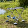Fishing Stool with Tray Support Non-Slip for Fishermen, Anglers