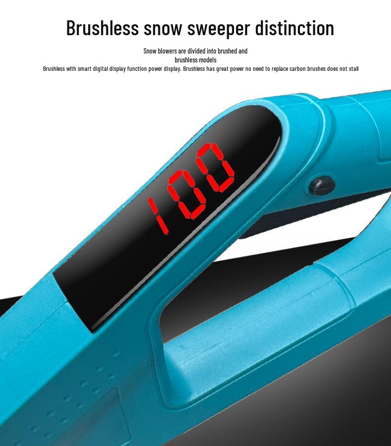 Wireless Electric Snow Sweeper: Portable Lithium Battery Snow Thrower & Multifunctional Shovel