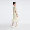 MQD Girls' Summer Mesh Splice Princess Dress
