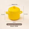 Keramik-Einzelportions-Schmortopf mit Deckel - Slow Cooker & Eierschale