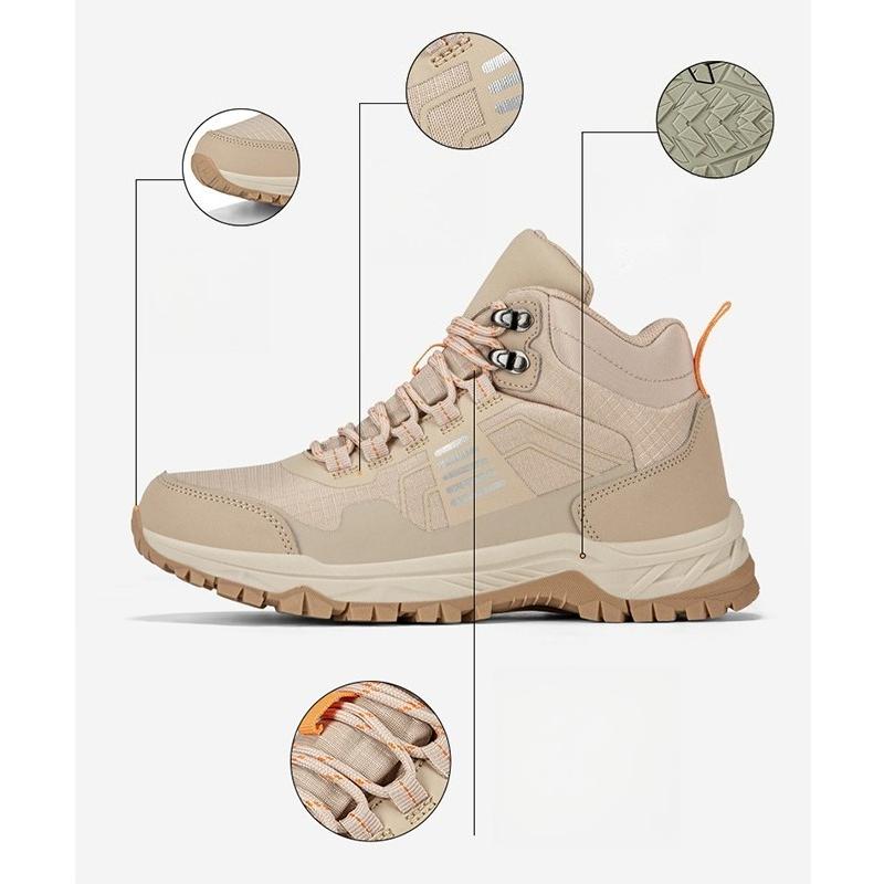 Winter Boot Men Outdoor Hiking Boots Suede High Top Trekking Men Rainproof Tactical Combat Military Boots Mountain Climbing for Men&women