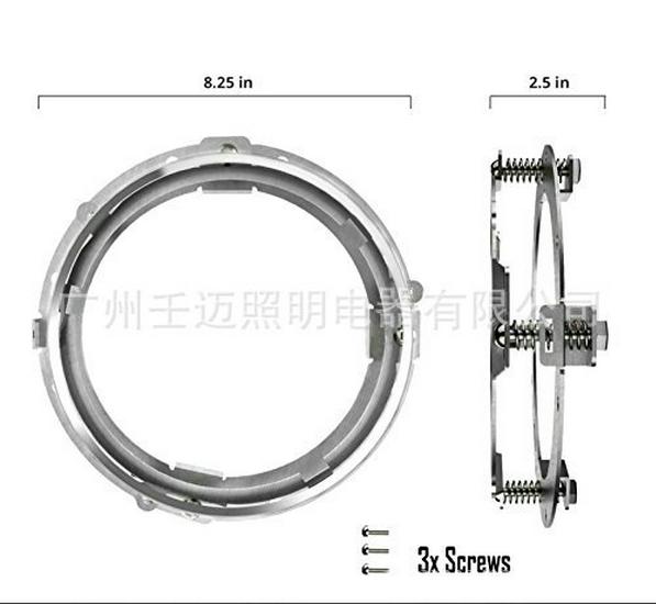Harley Motorcycle 60W Headlight Modification Kit